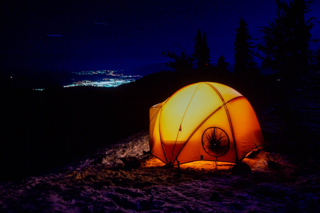 City of Missoula from the Rattlesnake Wilderness